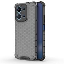 Skaidrus telefono dėklas Xiaomi Poco C85, atsparus smūgiams, su korio rašto šarvuotu PC galiniu dangteliu, Poco C85 dangtelis, Poco C85 dėklas, 6.9 colio Poco C85 171.6mm gray