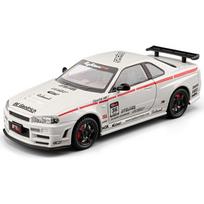 1/24 Nissan Ares Silvia Skyline GTR R34 Alloy Sports Car Model Diecast Metal Toy Track Racing Vehicles Car Model Sound Light Kids Gifts balta