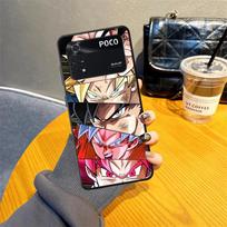 Funda Phone Cover Case for Xiaomi Poco F8 C71 F3 X3 X4 X5 X7 Pro M5 C50 C61 F1 M3 M4 M7 Pro C75 Goku Cool Dragon Ball Poco M4 Pro 5G black