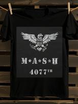 Mash TV Show Inspired Tshirt S black