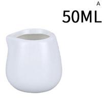 50/100/160/220 ml Keraminis prieskonių indelis, indelis grietinėlei, puodelis, indai, baltas, virtuvės įrankiai, cukraus ir grietinėlės bei pieno indai, ąsotis A white