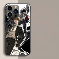 Anime Deth Note Light Yagami Phone Case For Iphone 17 Air 15 Pro 14 Plus 16 Pro Max 17E 16E 12 13 Mini 11 Cover Cute Fundas iPhone 17 Pro Max gray