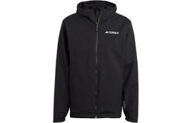 Adidas Outdoor Hiking Waterproof And Breathable Windbreaker Jacket Men's Black IP1435 L black