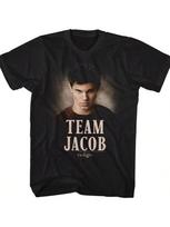 American Classics Twilight T Shirt Team Jacob Black Unisex Adult Short Sleeve T Shirts Vampire Romance Movie Graphic Tees S
