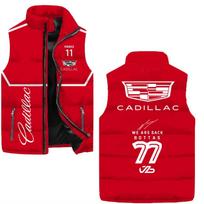Newly designed insulated Cadillac racing F1 team clothing for men - warm and wind-resistant cycling jacket for the team, racing Cl4 M