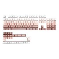 PBT Keycaps OEM Profil for 61/64/68/75/87/98/104/108 Mechanical Keyboards KeyCaps for Enthusiasts Gamers Friend Gift white