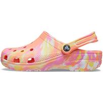 Crocs Classic Clog Marble Beach Sports Unisex Red Multi Color Sandals 'Red' 206867-83F 37-38