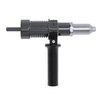 Rivet Nut Drill Adapter Kit 1/4 Inch Hex Shank Electric Cordless Drills Rivet Nut Screwdriver Attachment with 360 Degree