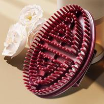 Body Massager Brush Anti Cellulite Slimming Relaxing Scrub Massager Gua Sha Back Spa Massage Scraping Body MIT raudona