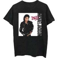 Michael Jackson Bad T-Shirt Black New S gray