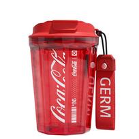 Germ x Coca-Cola Collaboration Stainless Steel Water Bottle red