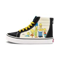 Vans Sk8-Hi Zip The Simpsons Family Portrait PS VN0A4BUX17E 32.5 black