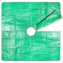 Waterproof Trimming Shrubs Leaves Catcher Shrub Base Mulch Mat  Garden Lawn Yard Maintenance žalia