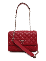 GUESS - Giully Ii 2 Comp Cnvrtble Flap - Rankinė - Burgundiška splava