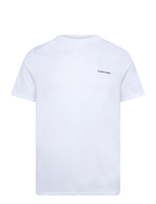 Calvin Klein - Ss Micro Logo Tee - Marškinėliai trumpomis rankovėmis - Balta