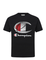Champion - Crewneck T-Shirt - Marškinėliai trumpomis rankovėmis - Juoda