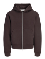 Jack & Jones - Jcolegacy Sweat Scuba Zip Hood Noos - Džemperis - Ruda