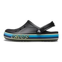 Crocs Comfortable Versatile Non-Slip Durable Childrens Sandals Kids Sandals Black 208321-0C4 28-29