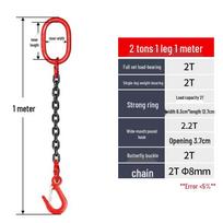 Chain Sling Assembly with Hook & Eye Link for Lifting
