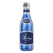 Perlage gazuotas mineralinis vanduo stikliniame buteliuke (Cisowianka) 0,3L