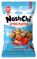 NASHCHI žirnių ir avižų traškučiai su keptos paprikos skoniu 60g