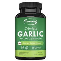 Odorless Garlice Capsules 3600mg - Cholesterol Cardiovascular Hear Antioxidant 120