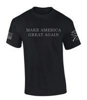 Trenz Shirt Company Trump 2024 Make America Great Again Dark MAGA Short Sleeve XL