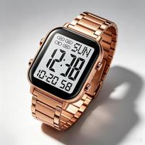 Unisex Skaitmeninis laikrodis SKMEI Chronografas Žadintuvas Nerūdijantis plienas 2259 black
