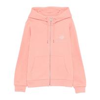 Džemperis moterims, Rožinė, REG TONAL SHIELD ZIP HOODIE