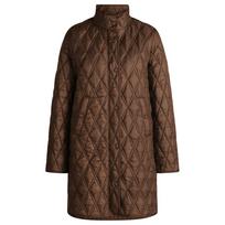 Lengvas paltas moterims, Ruda, Quilted Jacket