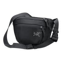 Arcteryx 2.5L Mantis 2 Sports Casual Logo Zipper Crossbody Outdoor Bag Men bags Black L07449500 Black gray