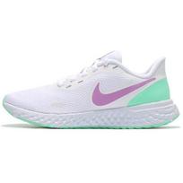 Nike Revolution 5 'White Green Glow Violet' Moteriški BQ3207-111 35.5 white