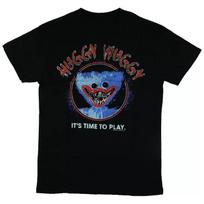 Poppy Playtime Huggy Wuggy Tee Unisex Short Sleeve Shirt S-5XL XL gray