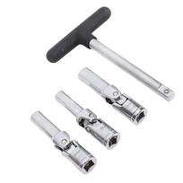 Glow Plug Socket Tool Set 3 8in Dr T Bar 8mm 10mm 12mm Broken Glow Plug Removal Tool For Automotive Repair