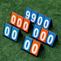 Simple Multi-Digit Scoreboard for Basketball, Football, Volleyball, Table Tennis, Badminton Two-digit - Blue blue