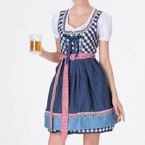 Moteriški „Oktoberfest“ scenos kostiumai L mėlyna