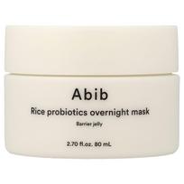 Abib Rice Probiotic Overnight Beauty Mask, Barrier Jelly, 80ml (2.7 fl oz) white