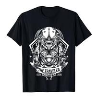 Hot Game Cronos The New Dawn Print T-shirt Fashion Streetwear Summer Short Sleeve Male Tshirts Cotton Soft Men Women Shirt L gray