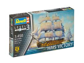 Konstruktorius Revell HMS Victory, 45 vnt., ruda sp./balta sp.