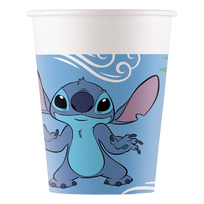 Vienkartiniai puodeliai Festi Stitch 656598, 200 ml, Ø 8 cm, 14 cm, 8 vnt.