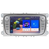 Car Navigator 7in HD Car GPS Navigation System Support FM Radio U Disk Playback Replacement for Ford(1G+16G ) blue