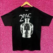 2Pac Shakur 2Pacalypse Now Thug Life Rap Tee large XXL pink