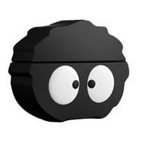 Anti-fall Silicone Soft Case For Realme Buds T300 Wireless Earphone Protective Case Headset Cover Charging Box Sleeve black