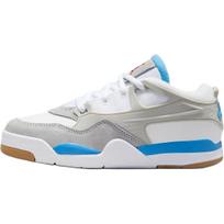 (PS) Air Jordan 4 RM 'White Blue Neutral Grey' Kids' FQ7936-104 EU 29.5 gray