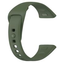 Soft Smart Watch Sport Silicone Strap Wristband Replacement For Redmi Watch 3 tamsiai žalia spalva