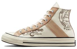 Chuck 70 Converse Leather Overlay High 'Egret Champagne Tan' A07122C 35 beige