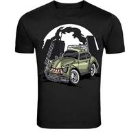 Monster Beetle Car T-Shirt - Crazy Cartoon Vintage Bug Car XXXL black