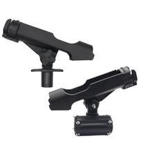 Kayak Rod Holder Freshwater  Saltwater Safe Adjustable Fishing Rod Holder black
