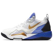 Jordan Zoom '92 Summit White Metallic Gold CK9183-175 46 gray