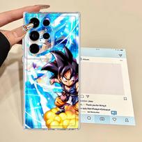 Telefono dėklas, skirtas Samsung Galaxy S25 Edge S24 S21 S20 Plus S26 S23 Ultra Note 20 Ultra 10 S22 FE Dragon Ball Šaunus Populiarus Galaxy S23 Ultra